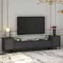Hanah Home Mueble de TV Antracita